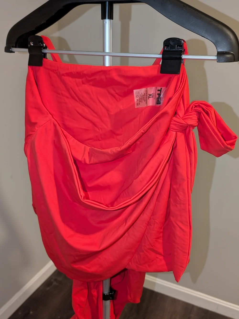 TA3 Set - Red XL X-Long Swimsuit & Matching XL Skirt